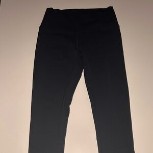 Lululemon Align Leggings High Rise, Size 8, 28inch, Blue